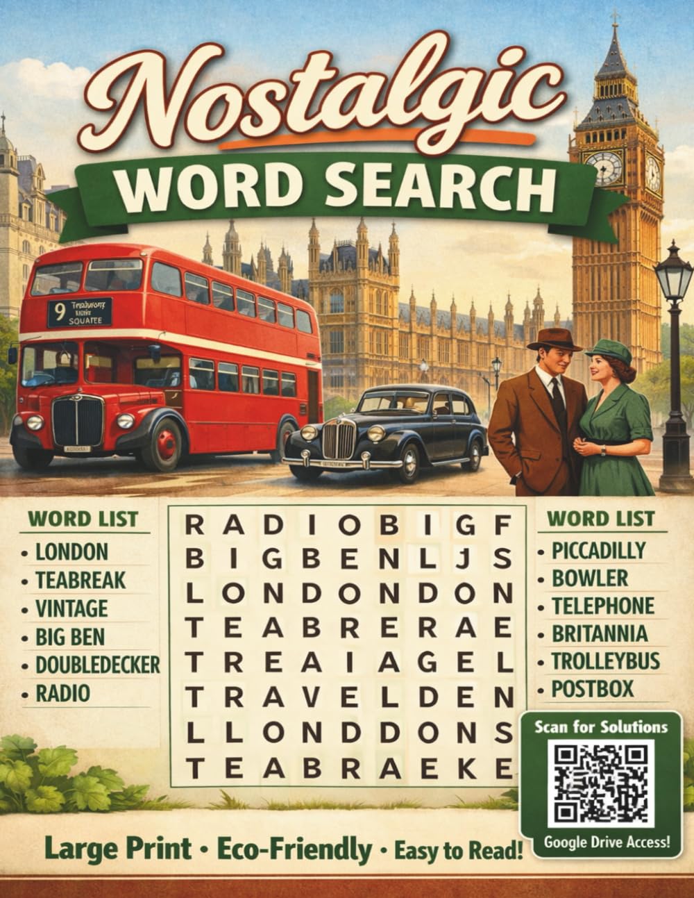 Nostalgia Word Search Cover